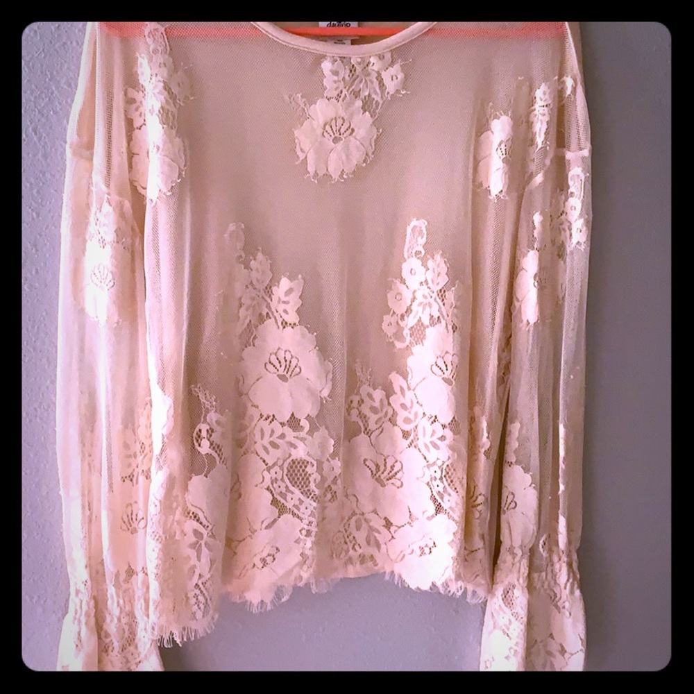 Long sleeve blouse